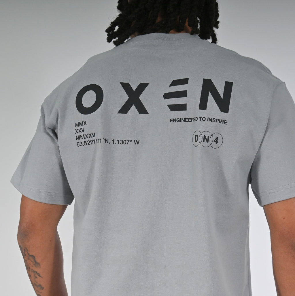 Oxen Oversized Tee Grey