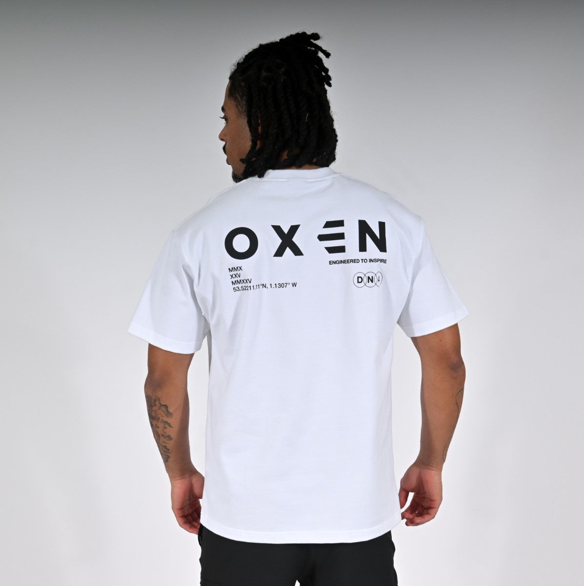 Oxen Oversized Tee White