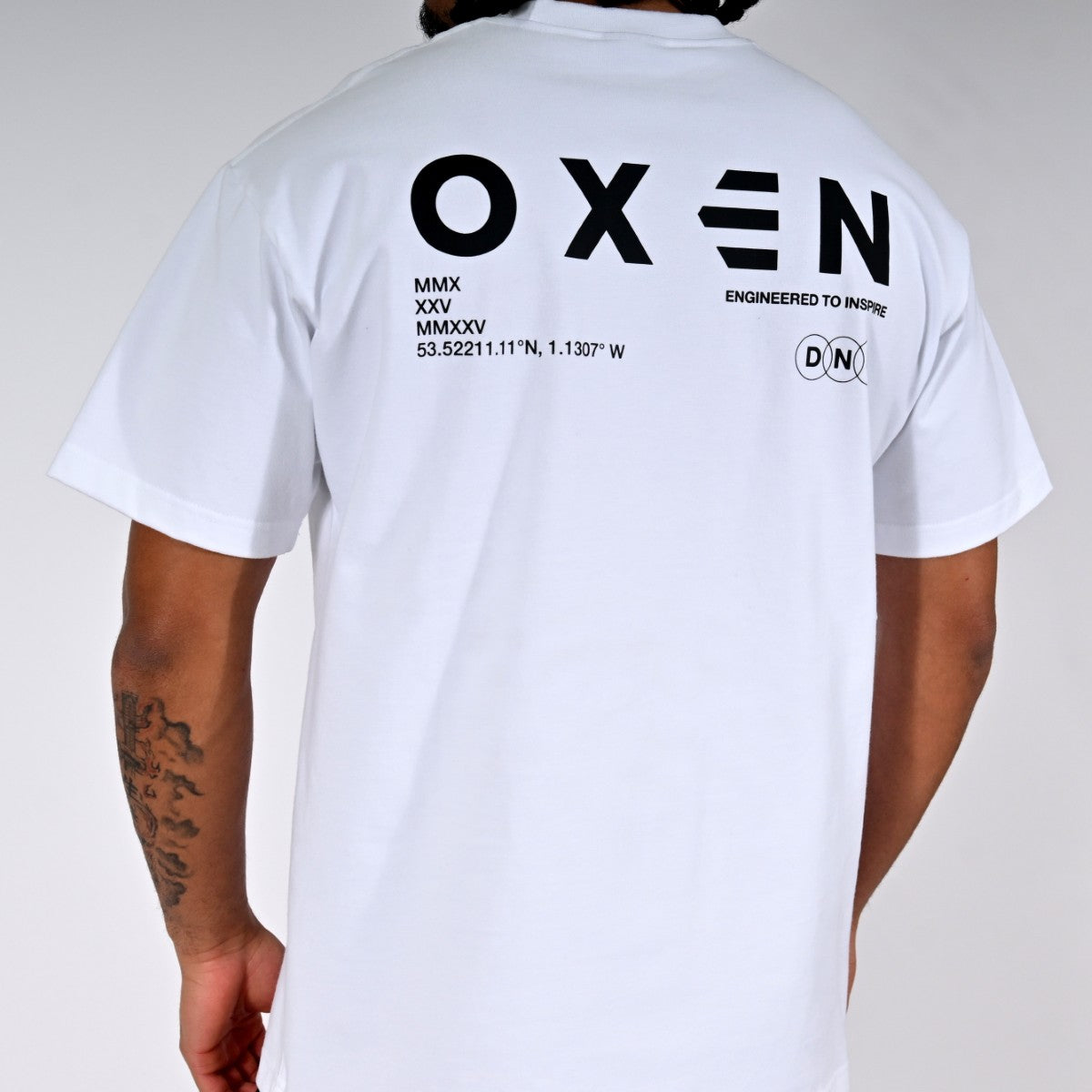 Oxen Oversized Tee White