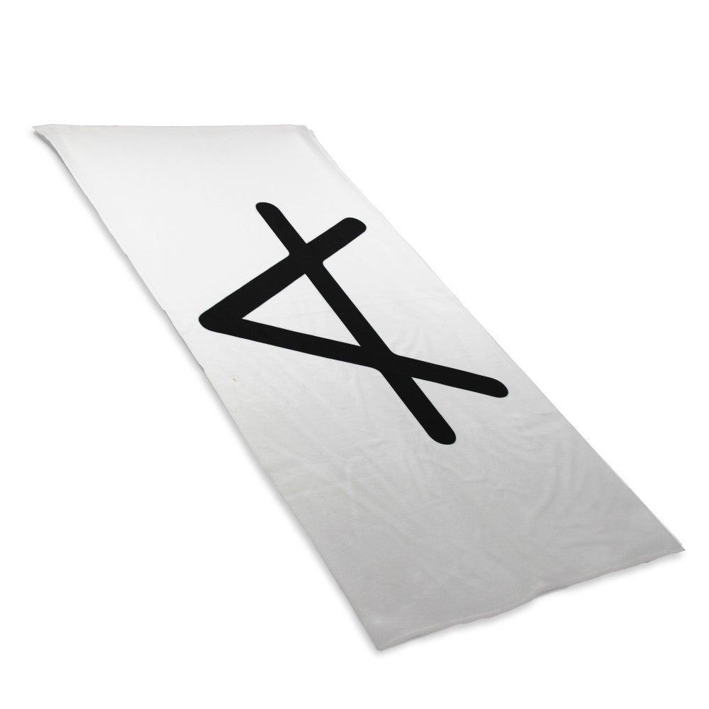 Oxen Ox Head Towel White