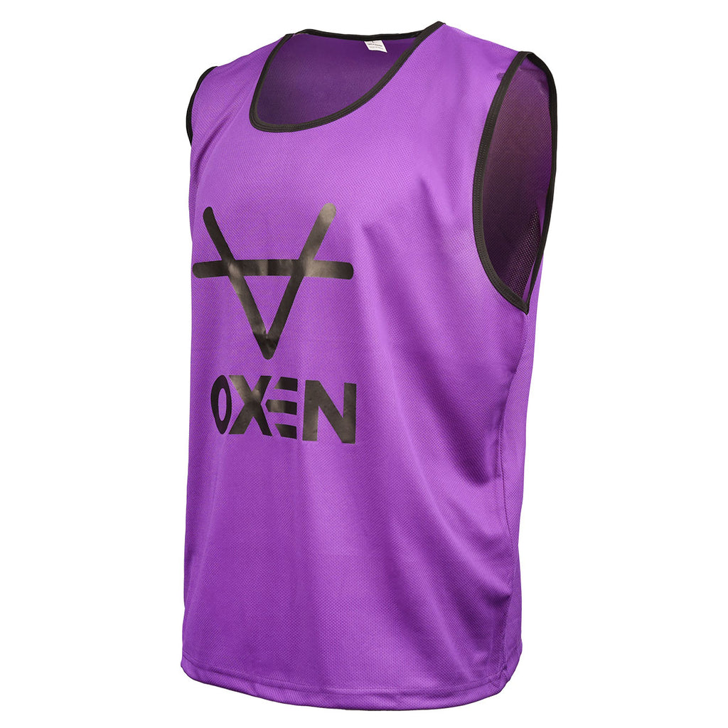Oxen Purple Adult Bib