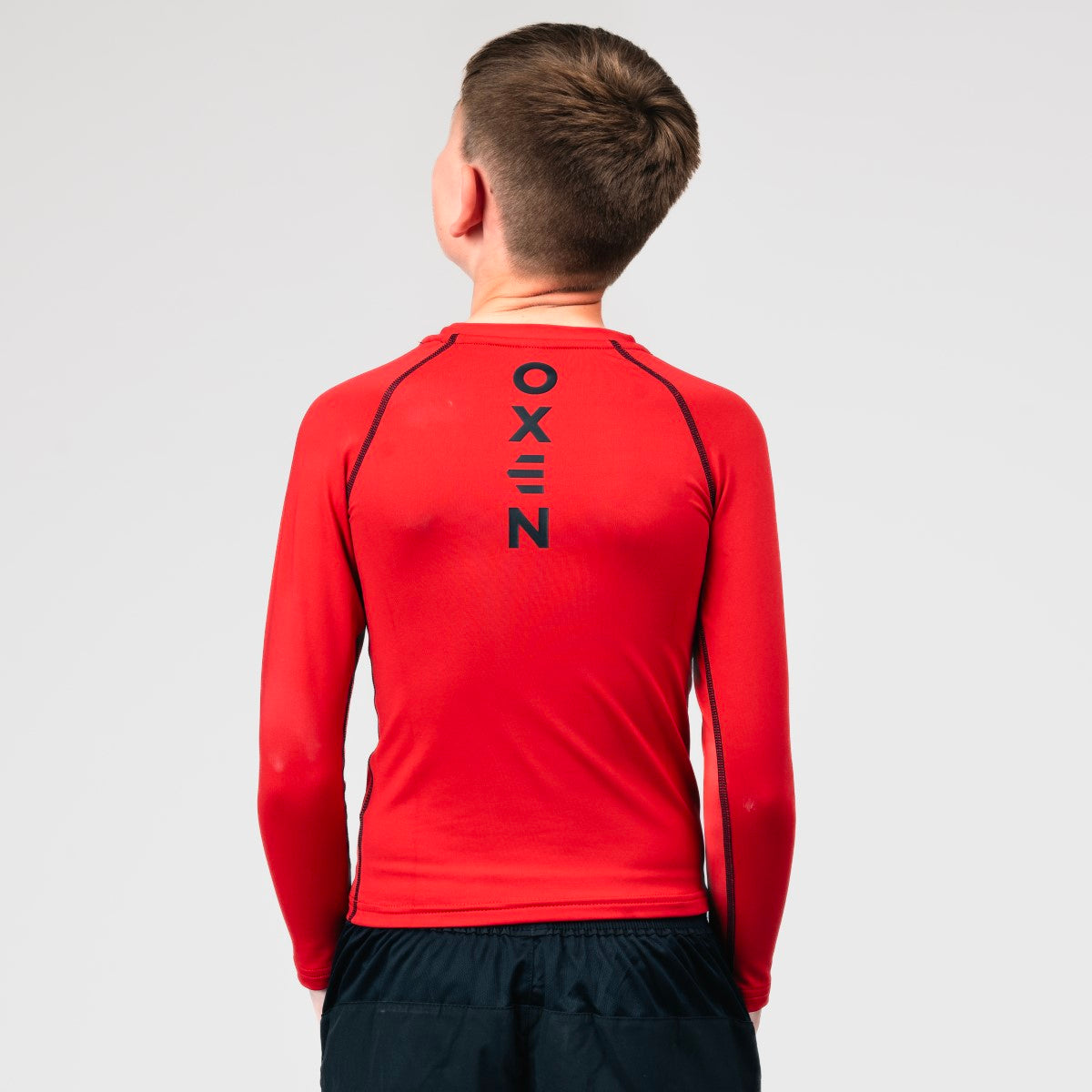 Oxen Red Baselayer Kids