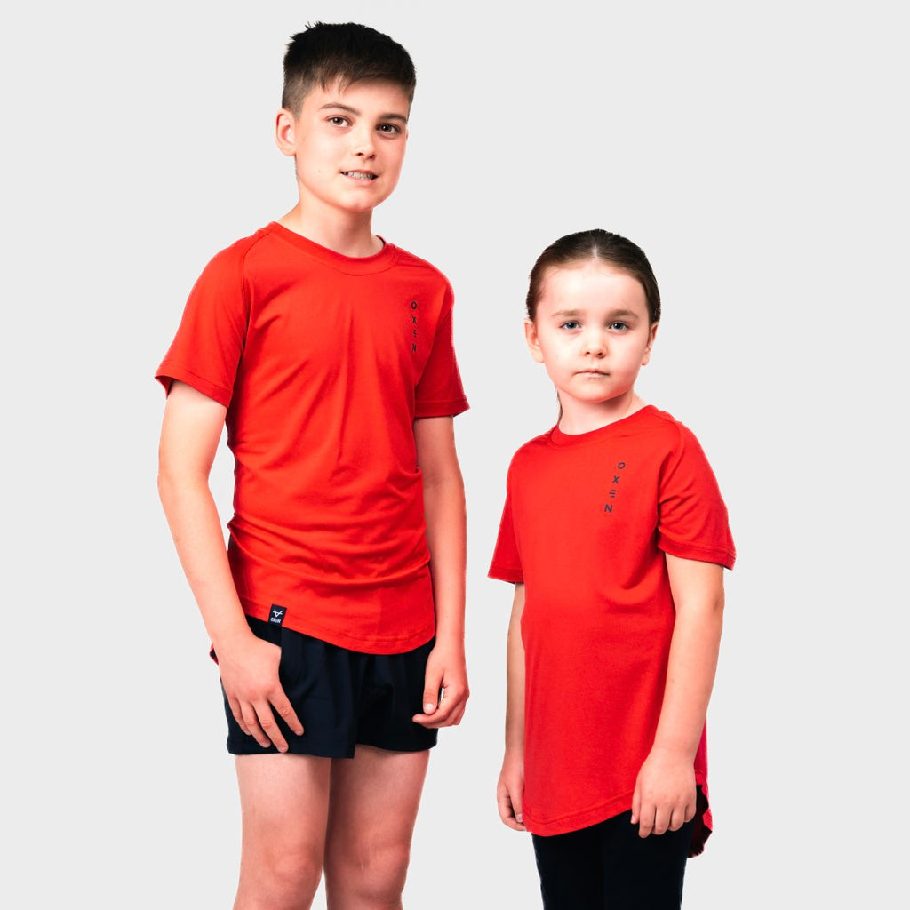 Oxen Red Performance Tee Junior
