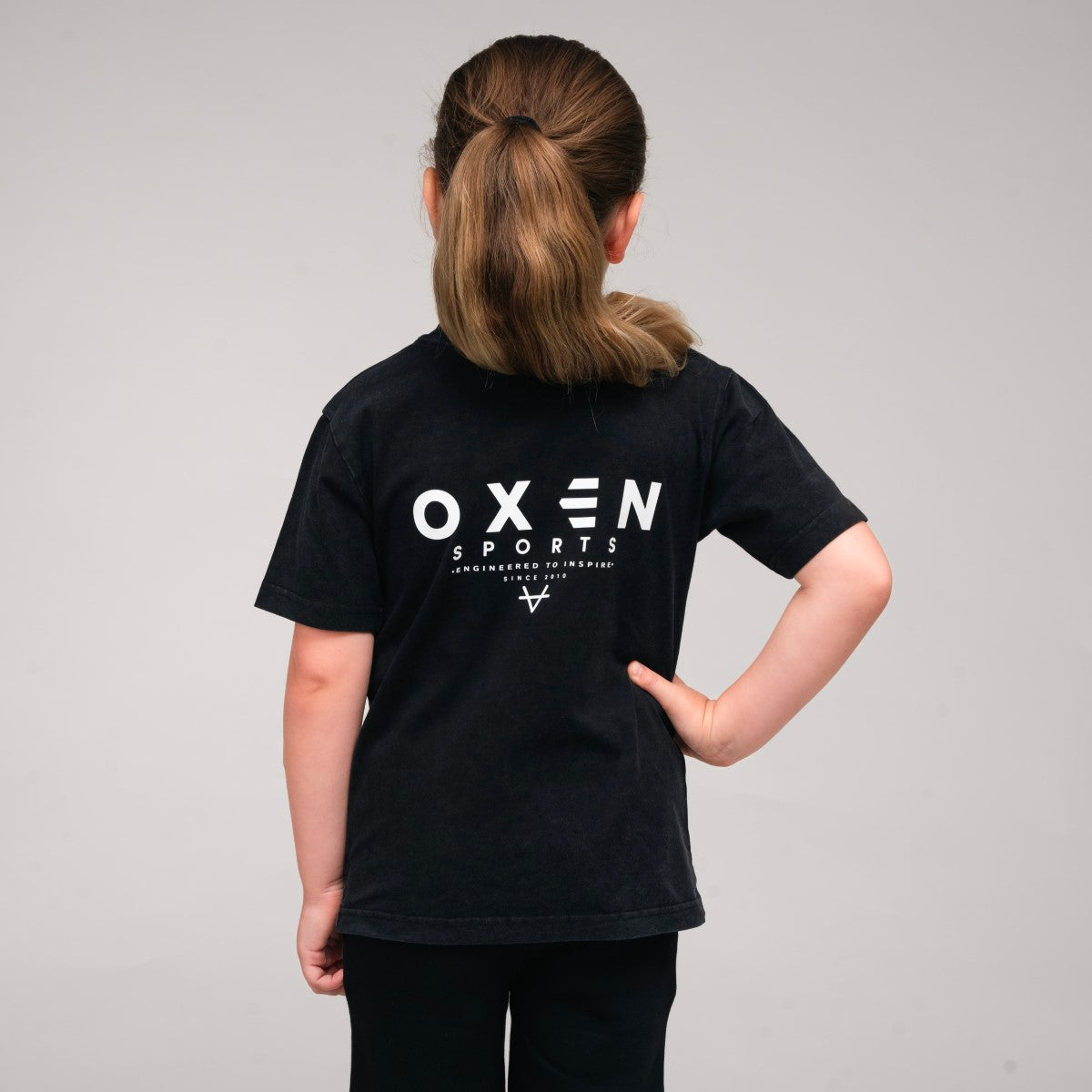 Oxen Sports Distressed Tee Children