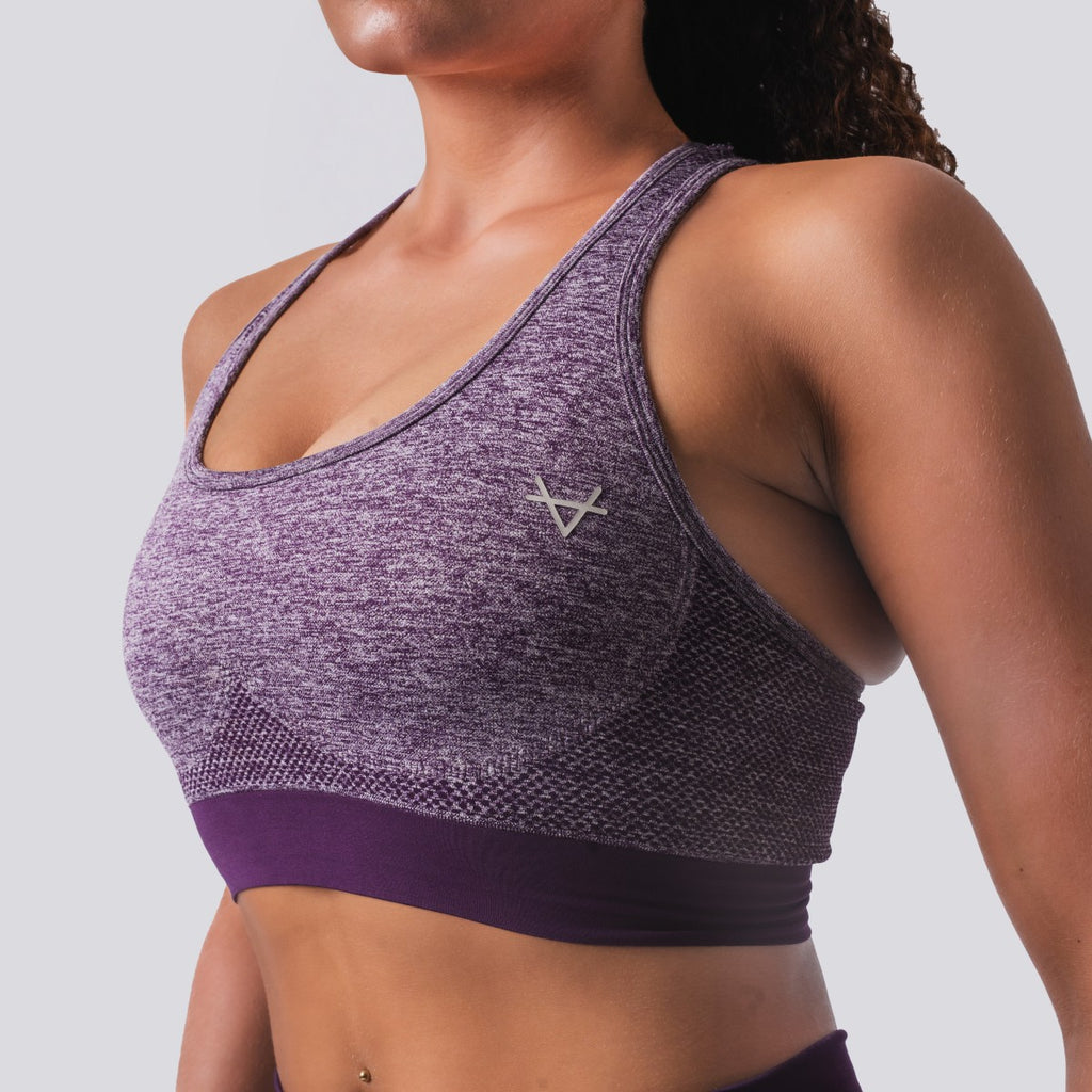 Oxen Seamless Sports Bra Purple