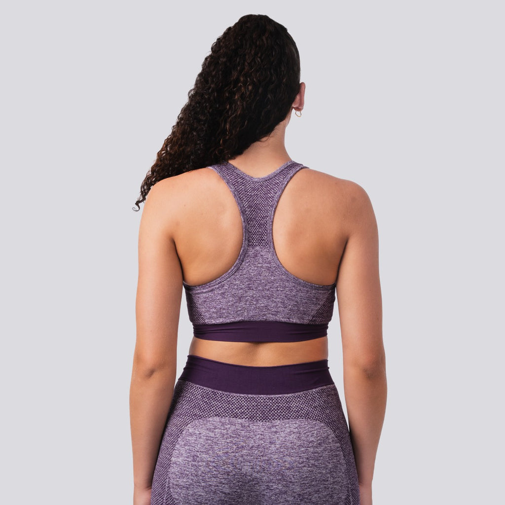 Oxen Seamless Sports Bra Purple
