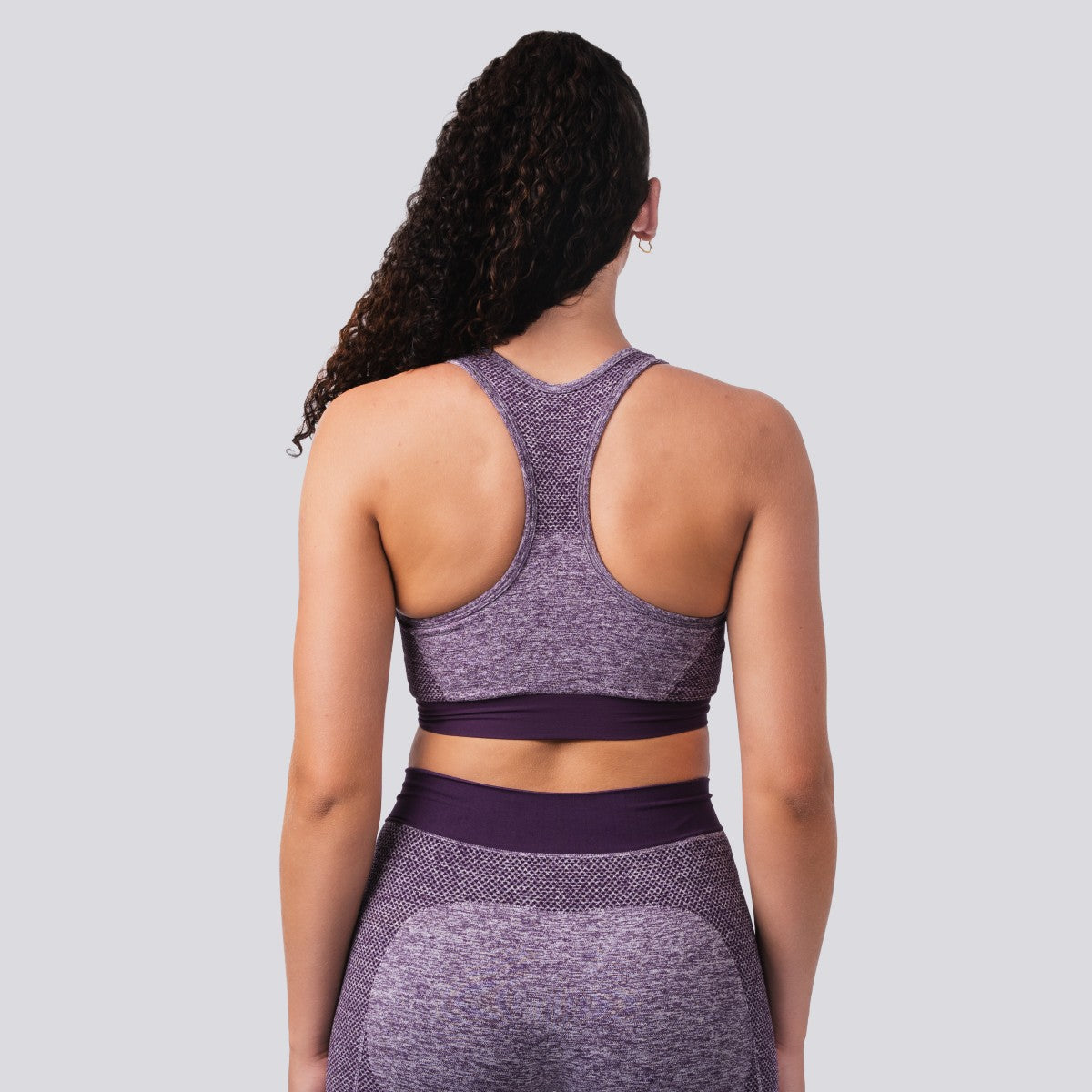 Oxen Seamless Sports Bra Purple