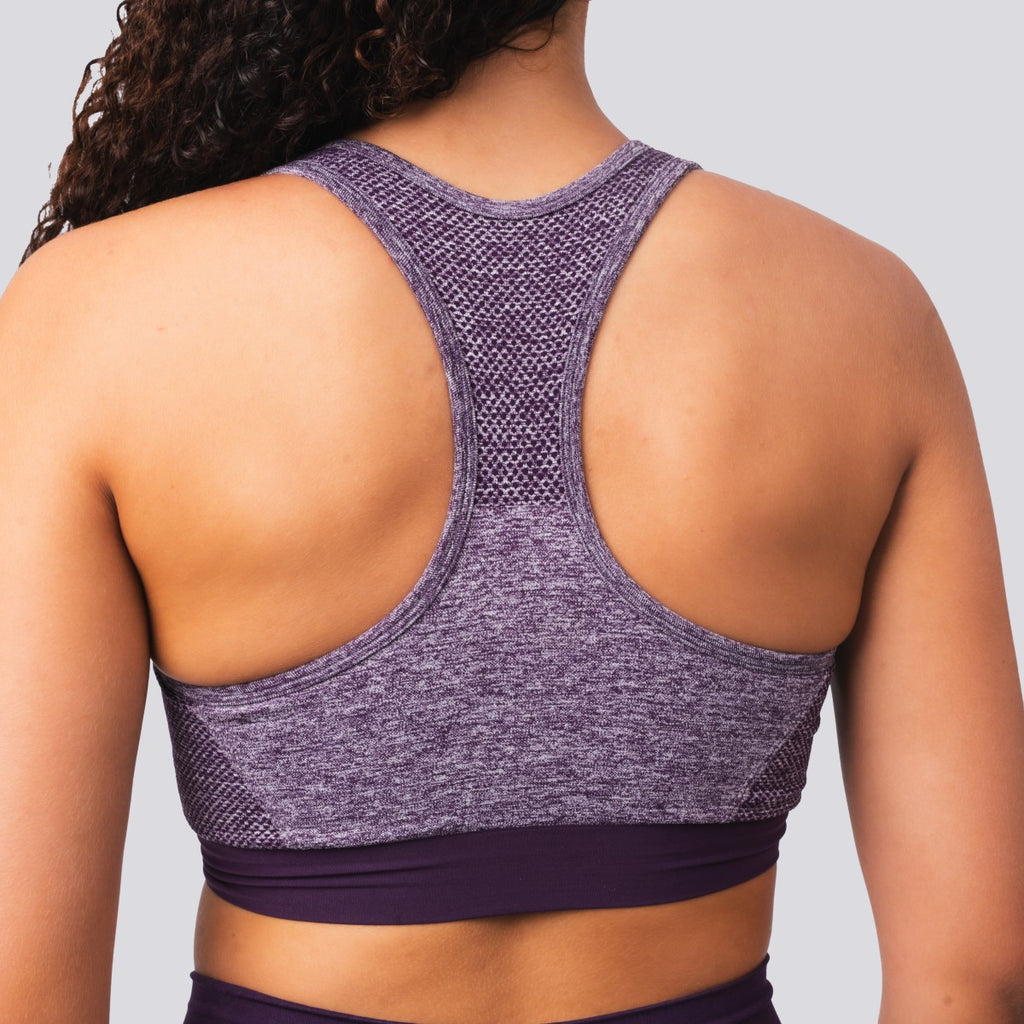 Oxen Seamless Sports Bra Purple