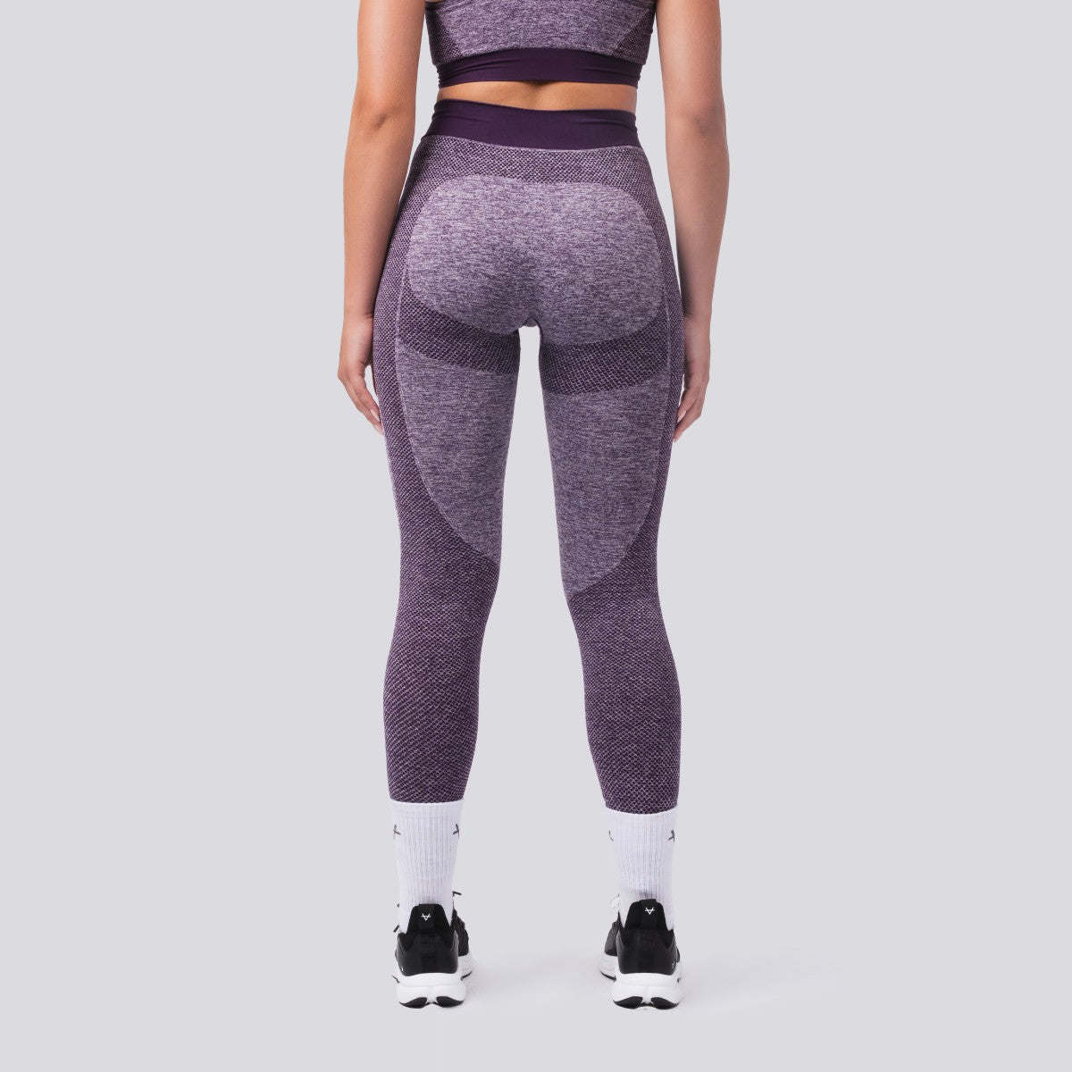 Oxen Seamless Sports Leggings Purple