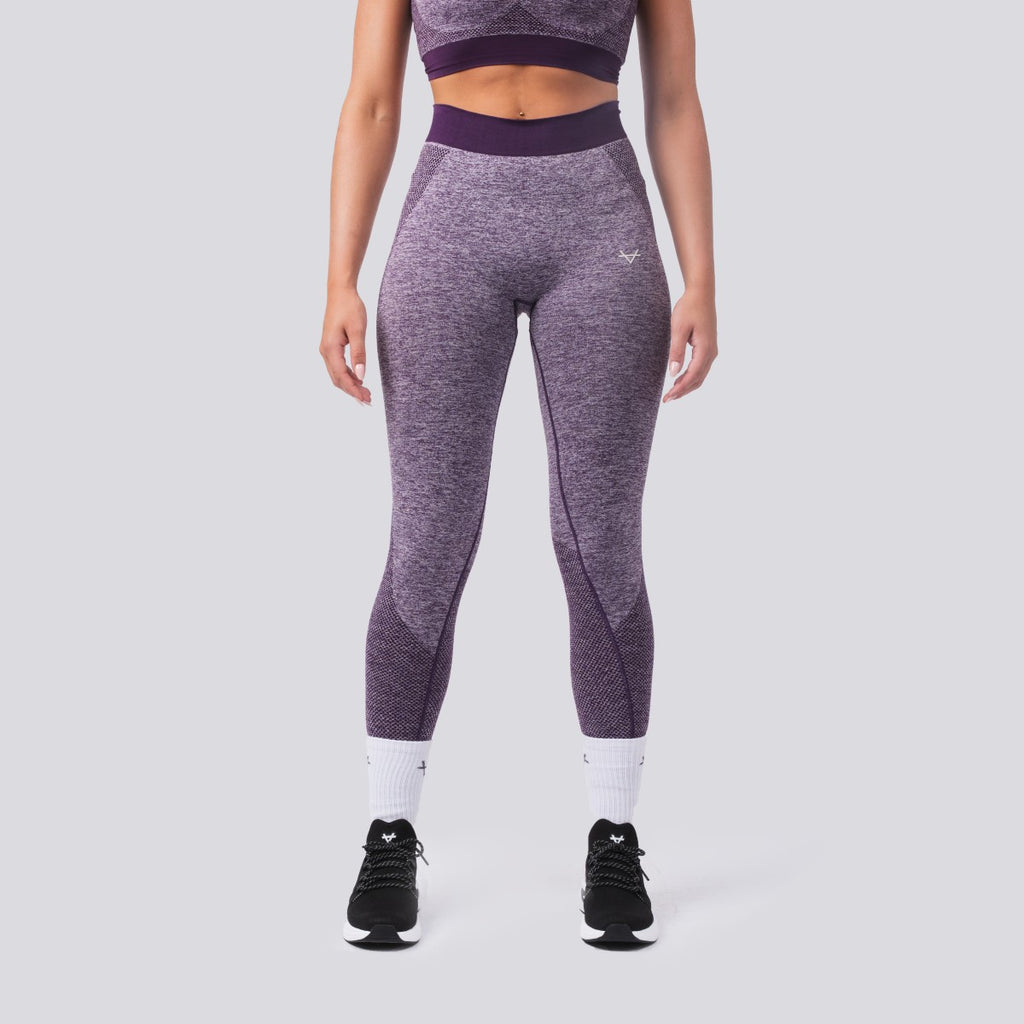 Oxen Seamless Sports Leggings Purple
