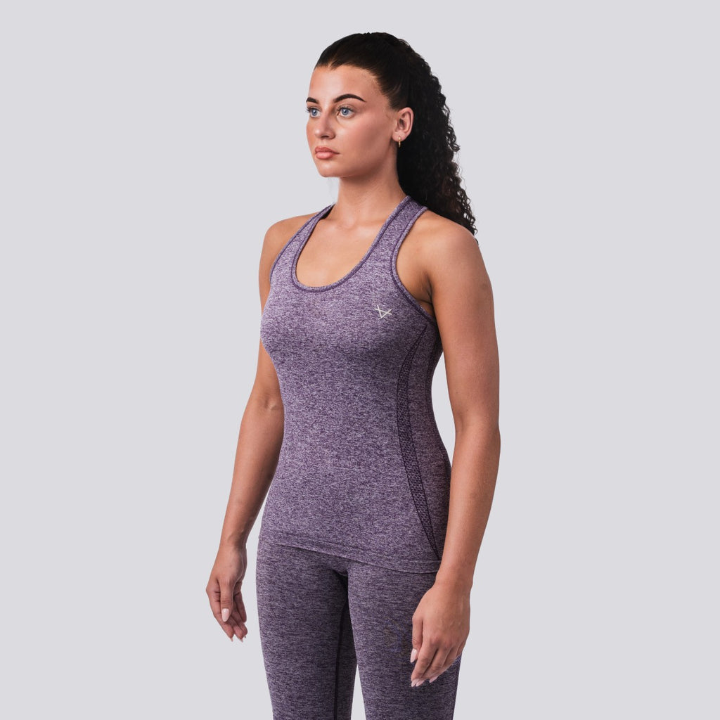 Oxen Seamless Sports Vest Purple