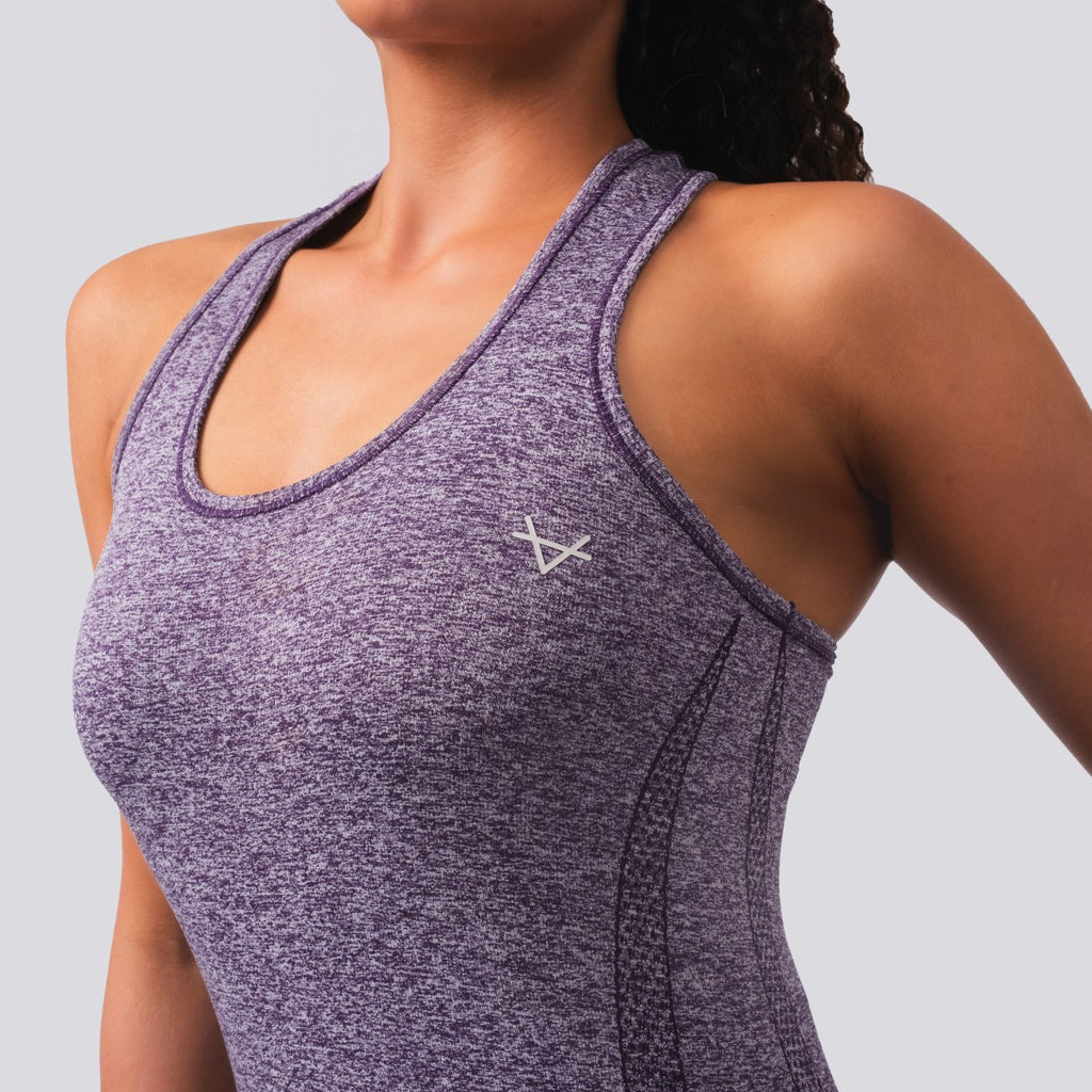 Oxen Seamless Sports Vest Purple
