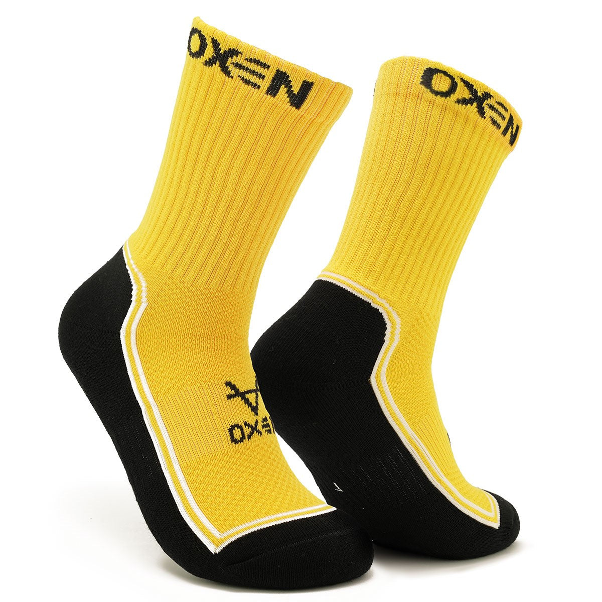 Oxen Sports Socks Amber/Black/White