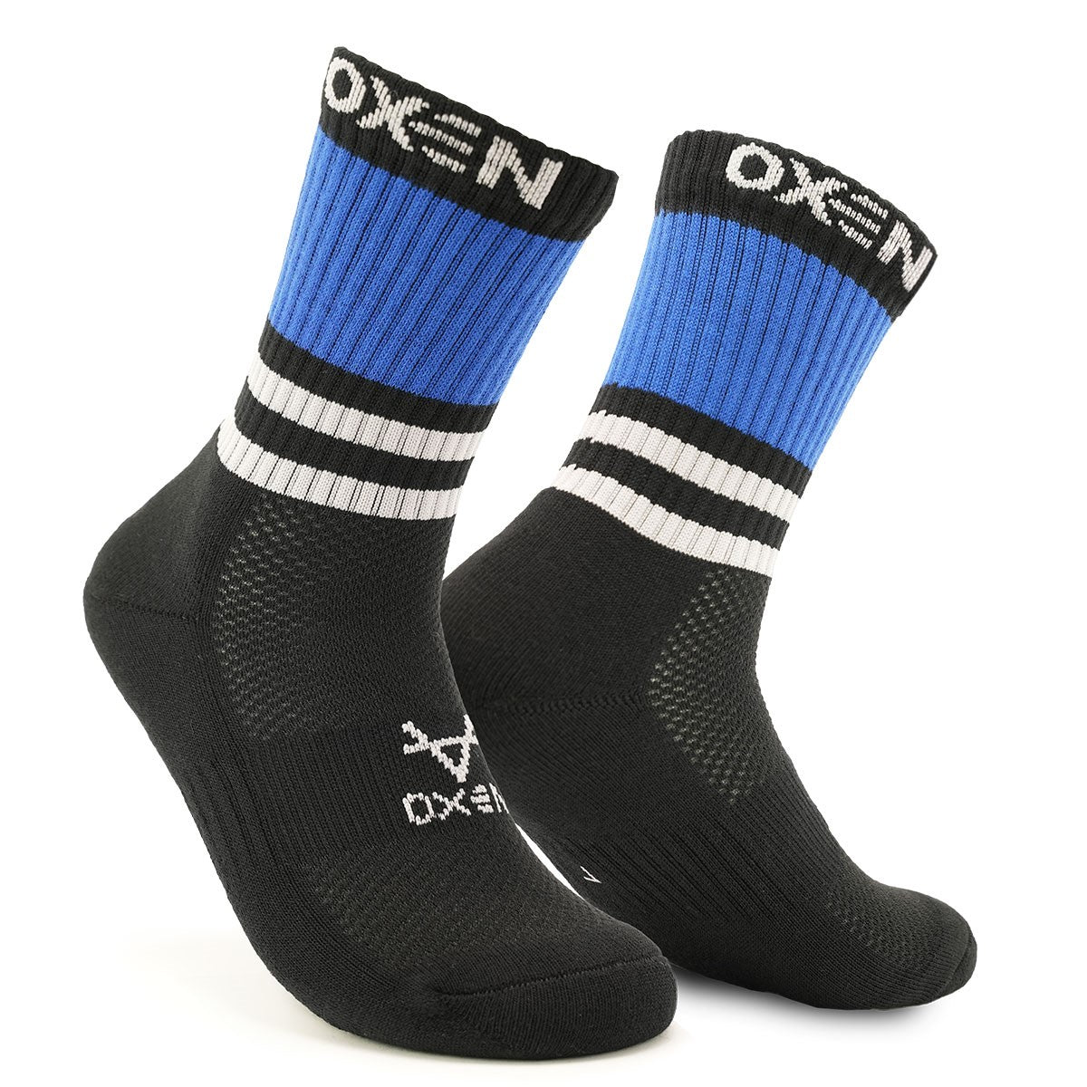 Oxen Sports Socks Blk/Slvr/Blue