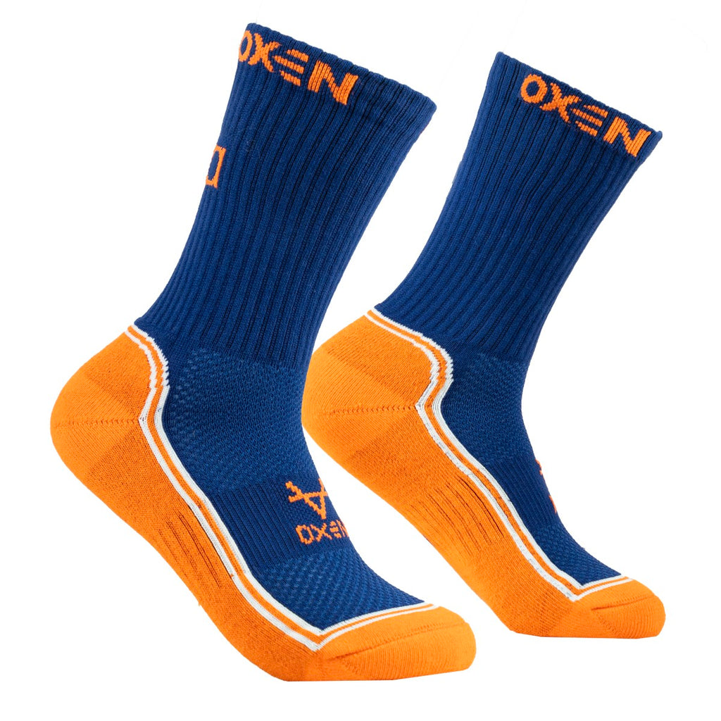 Oxen Sports Socks MNDA Text Navy/Orange
