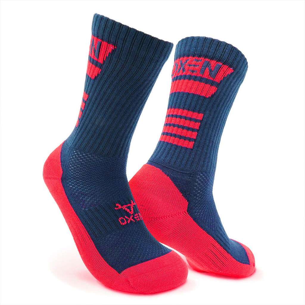 Oxen Sports Socks Nvy/Red