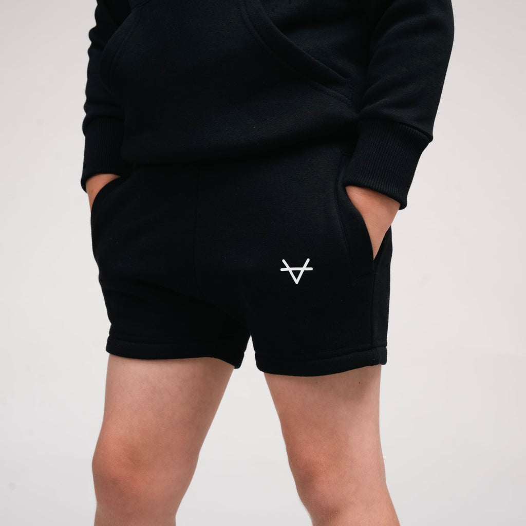 Oxen Vital Black Jog Short Children