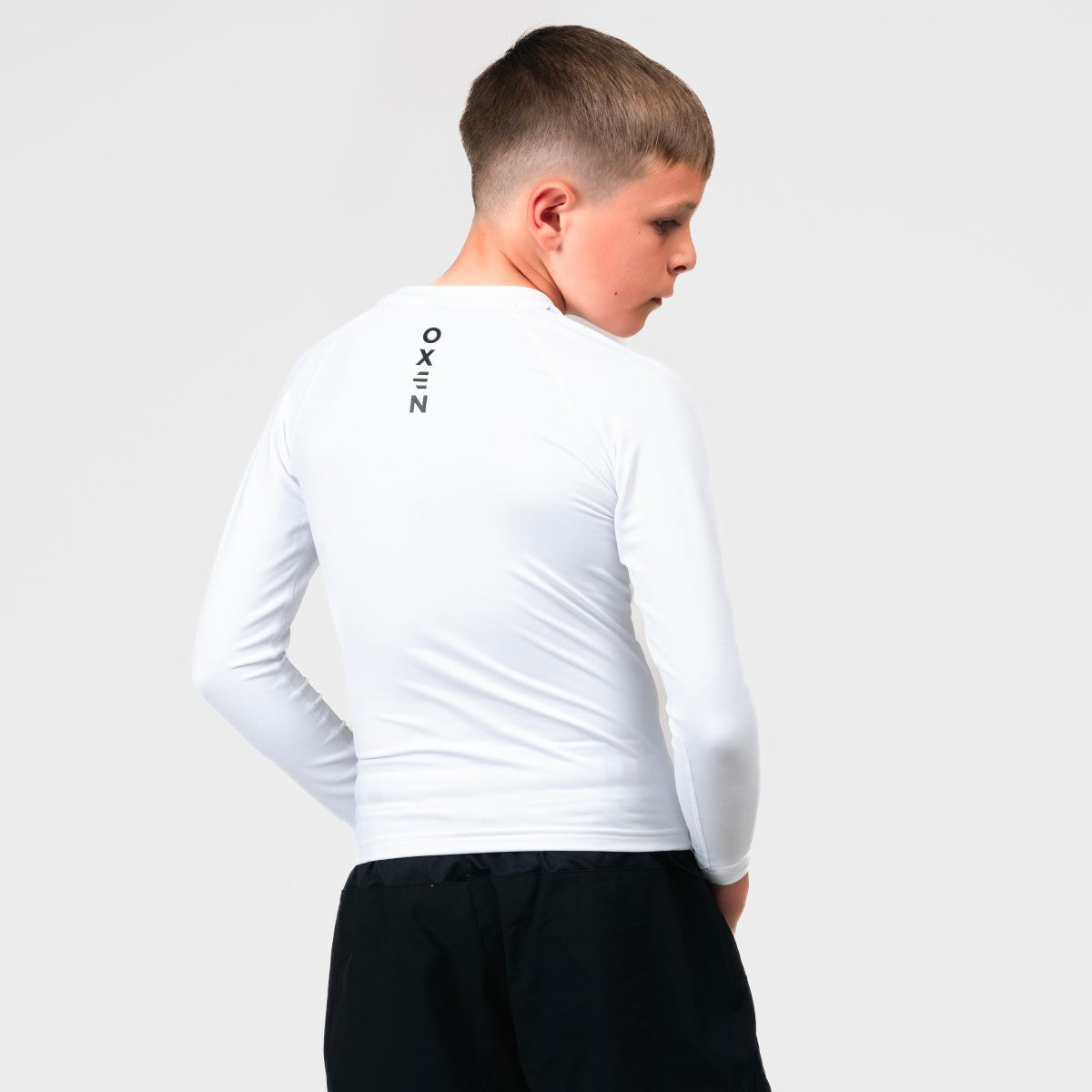 Oxen White Baselayer Kids