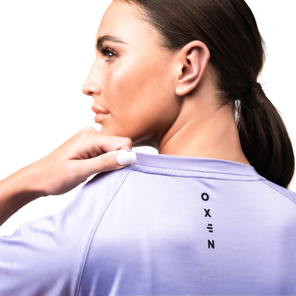 Oxen Womens Endure Tee Lavender