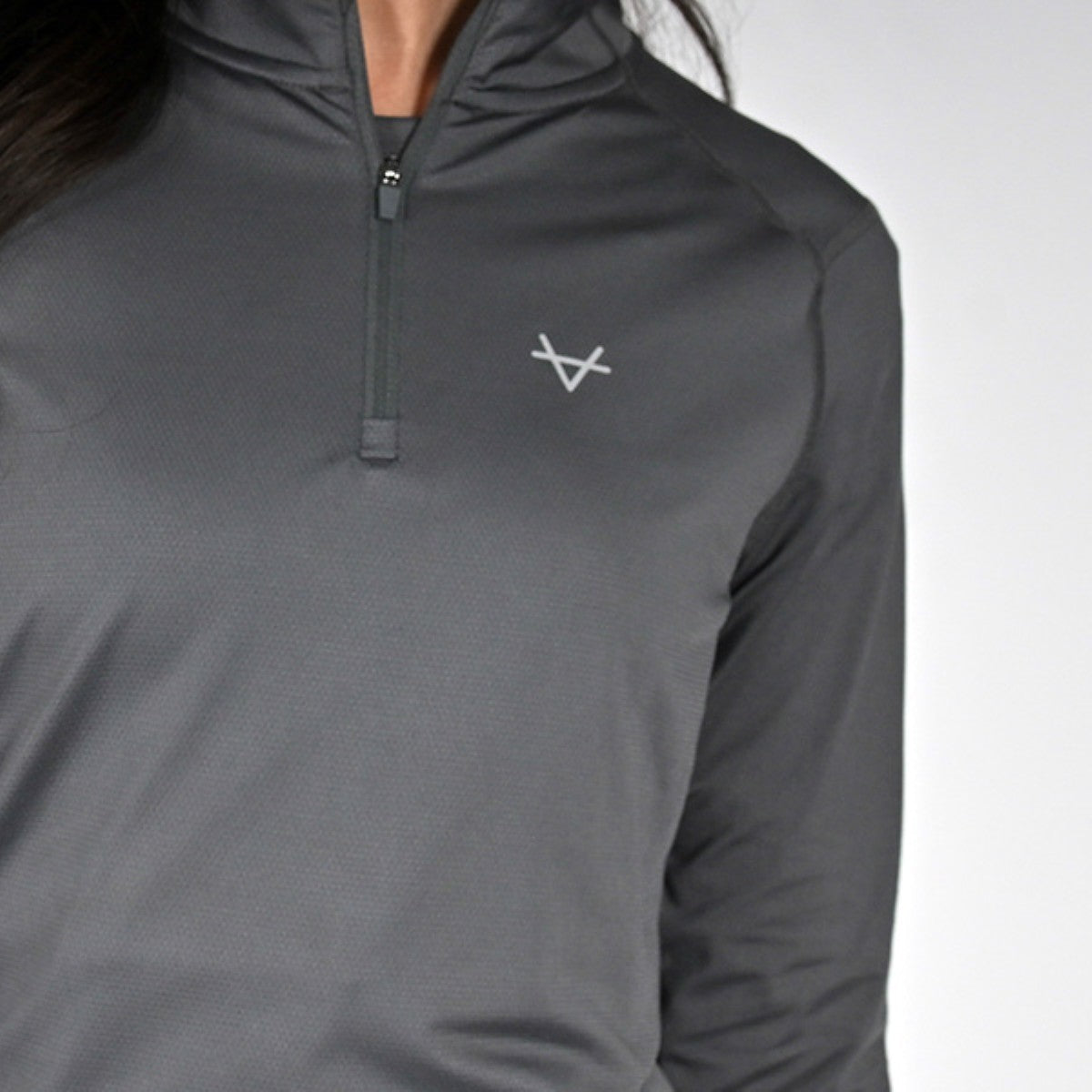 Oxen Womens Endure Performance QZ Midlayer Fossil