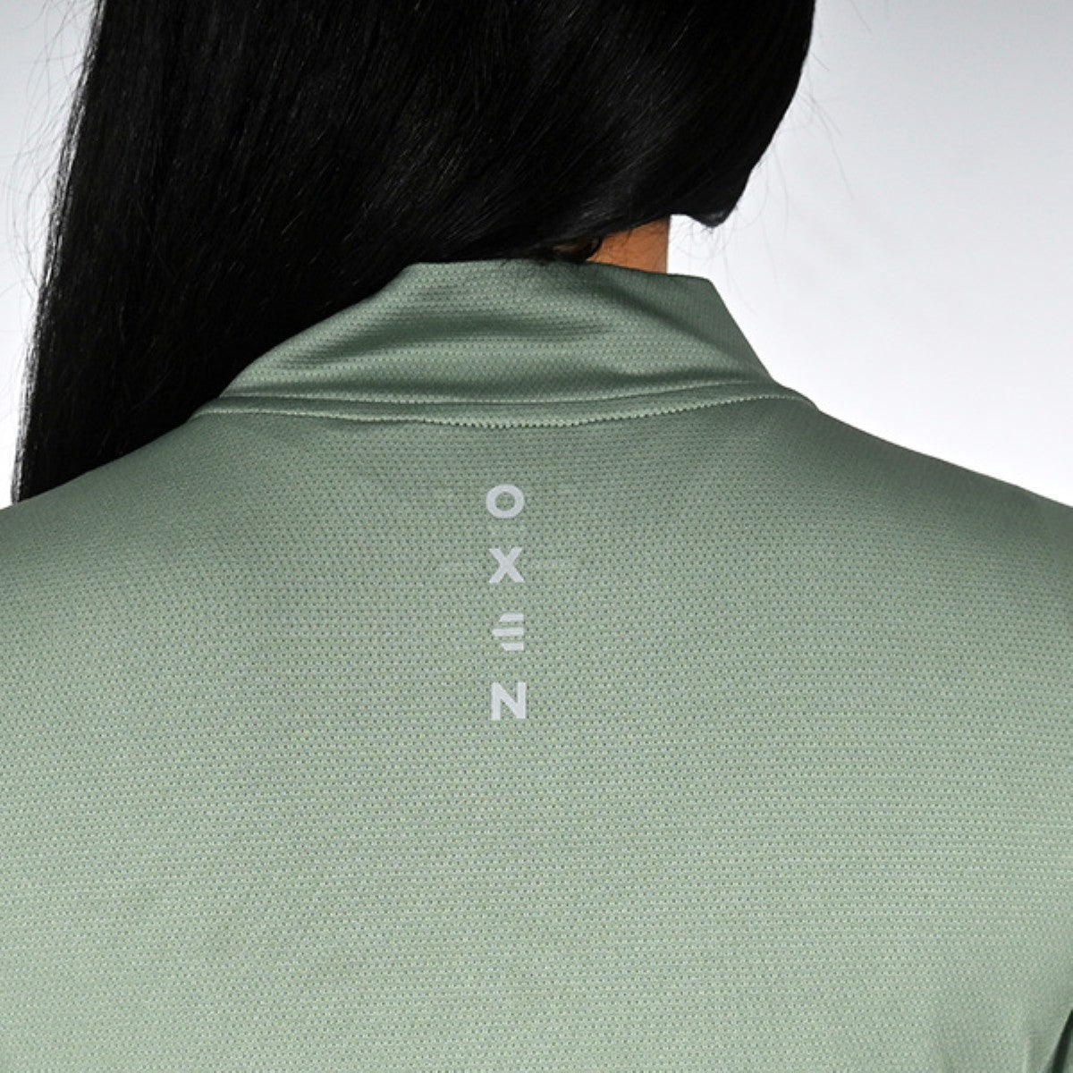 Oxen Womens Endure Performance QZ Midlayer Olive