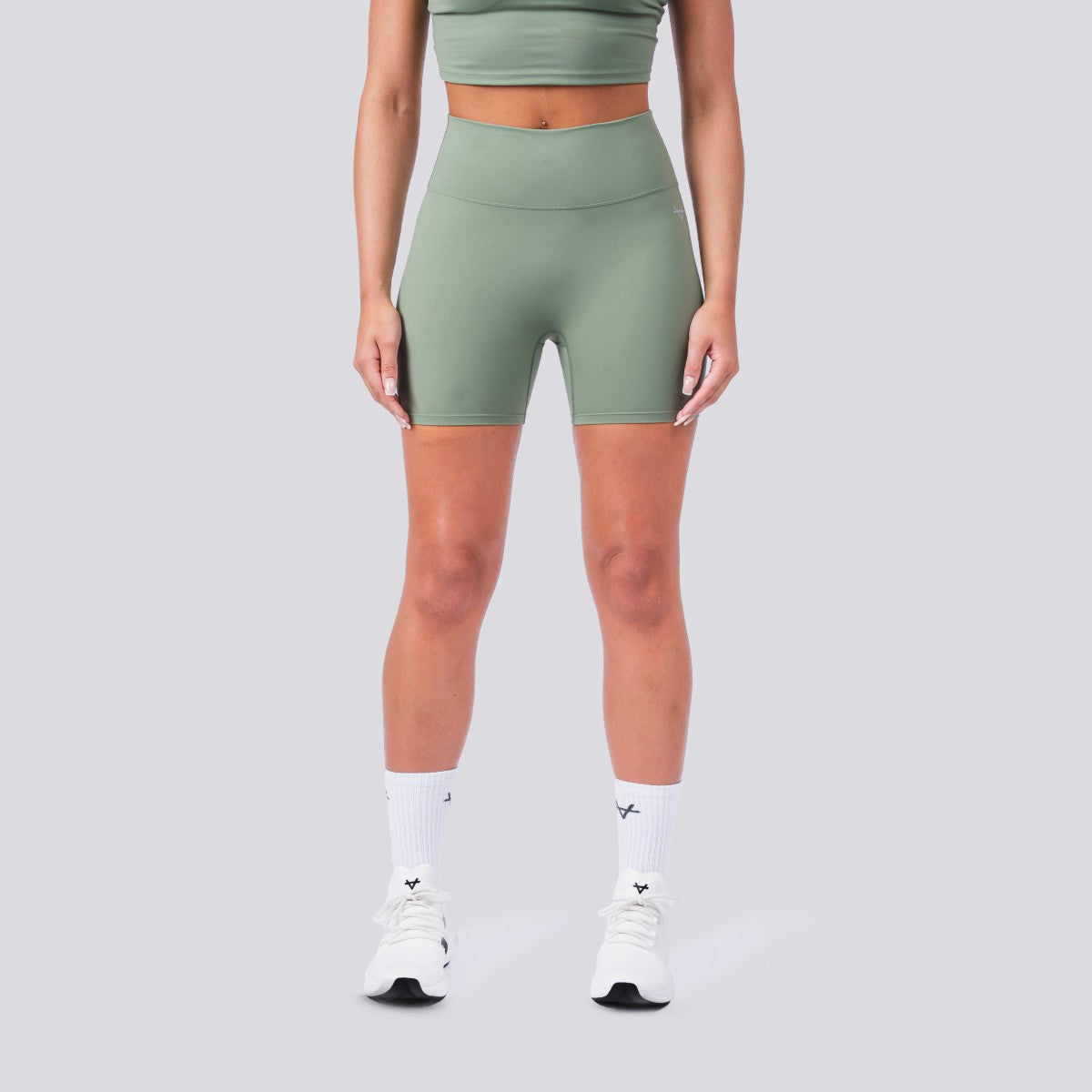 Oxen Womens Endure Sculpt  5" Shorts Olive