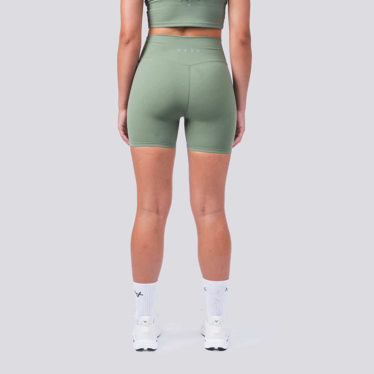 Oxen Womens Endure Sculpt  5" Shorts Olive