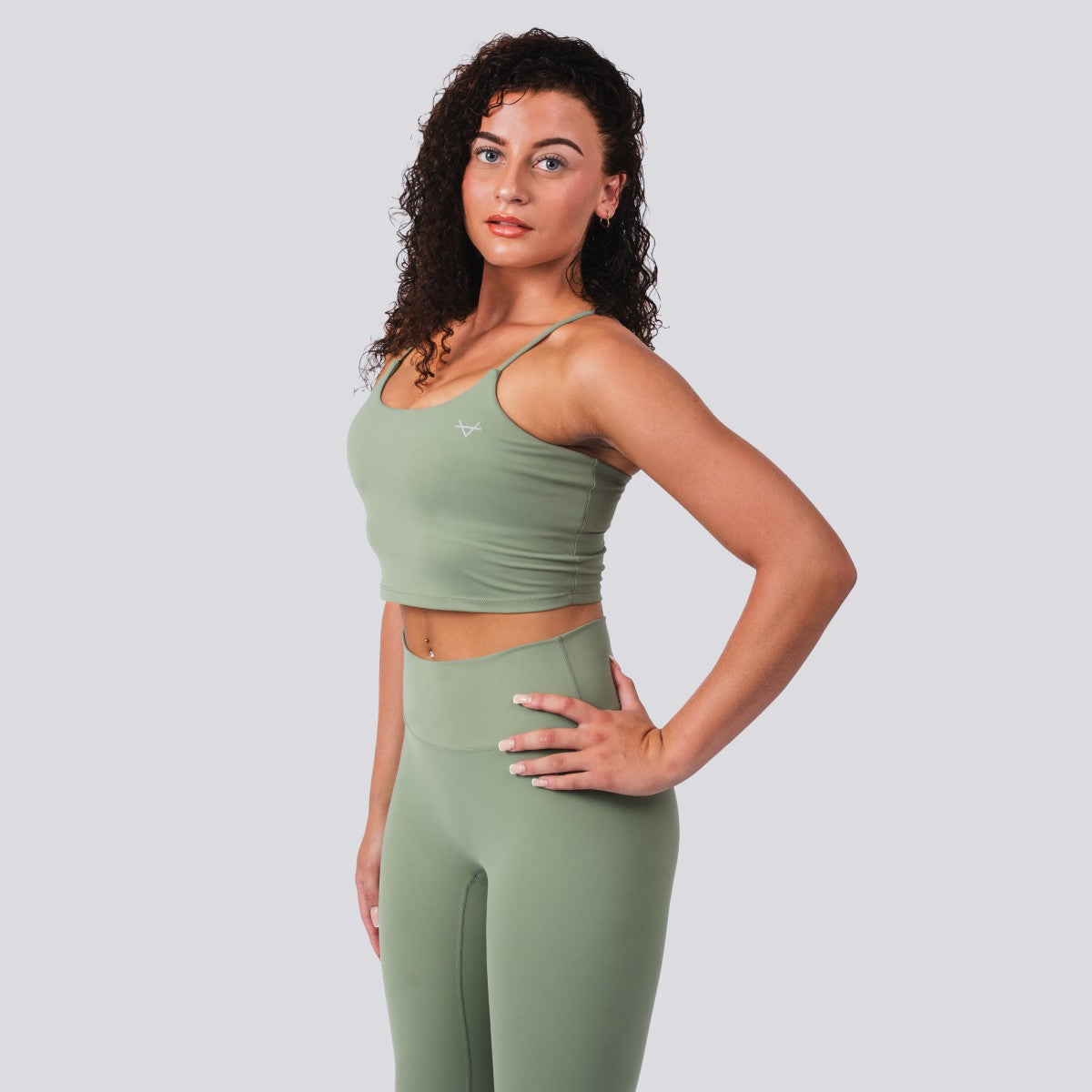 Oxen Womens Endure Sculpt Bra Top Olive