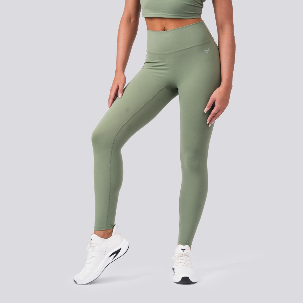 Oxen Womens Endure Sculpt Leggings Olive