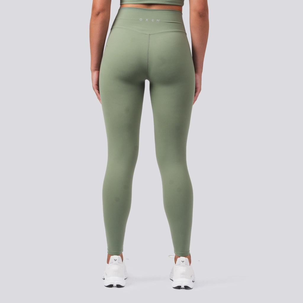 Oxen Womens Endure Sculpt Leggings Olive