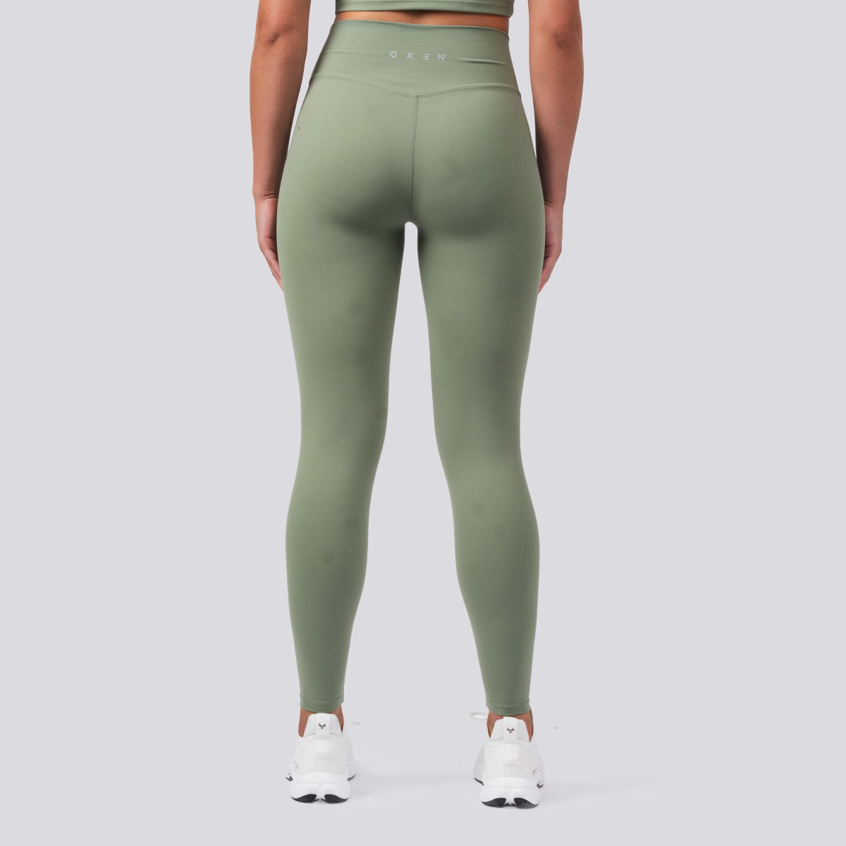 Oxen Womens Endure Sculpt Leggings Olive