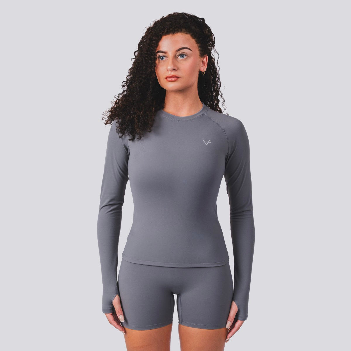 Oxen Womens Endure Sculpt LS Top Fossil