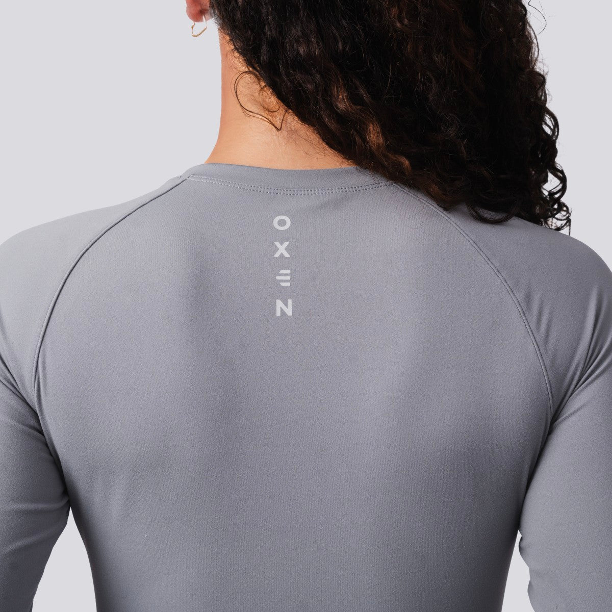 Oxen Womens Endure Sculpt LS Top Fossil
