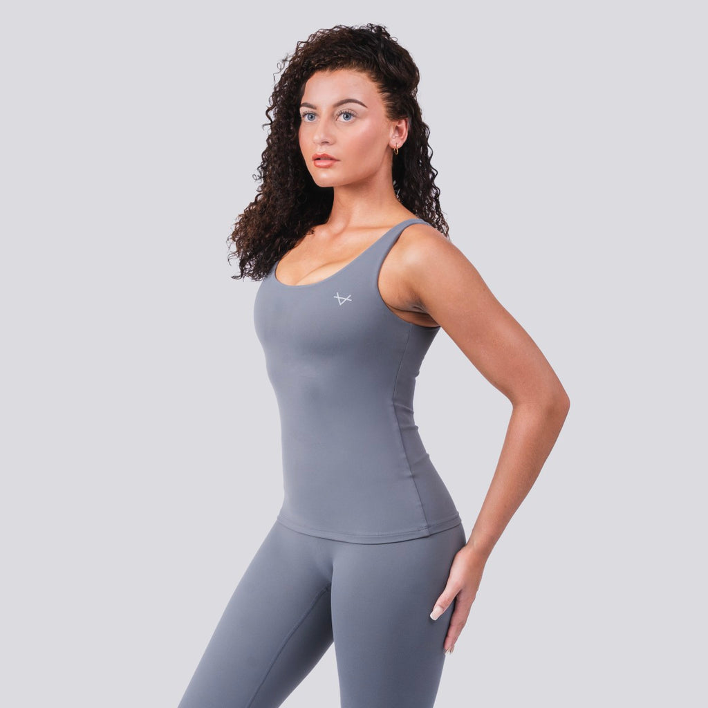 Oxen Womens Endure Sculpt Tank Fossil