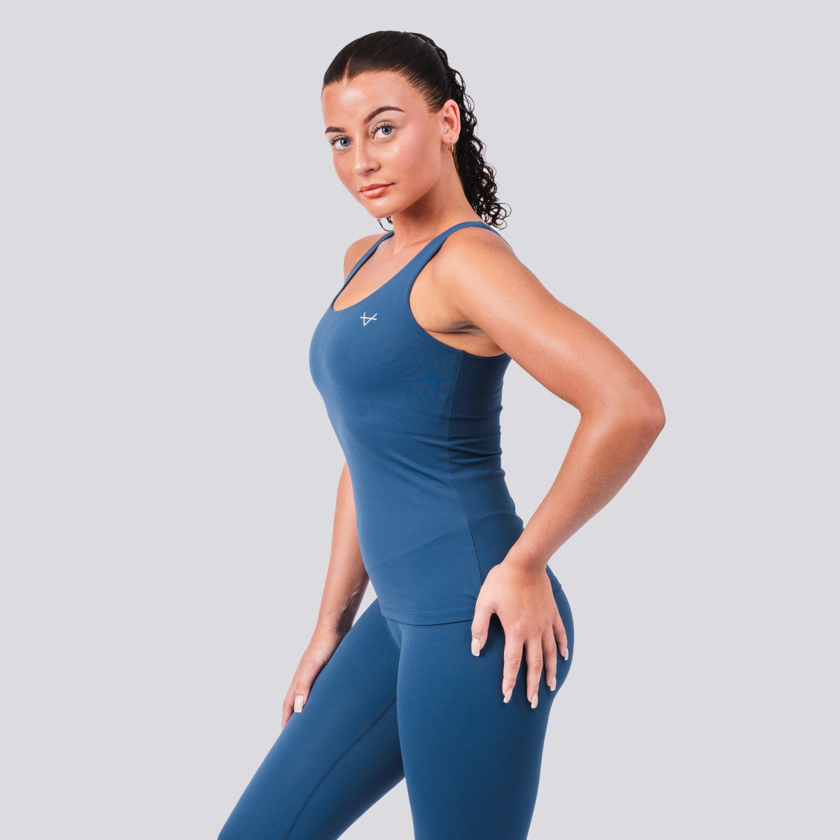 Oxen Womens Endure Sculpt Tank Sapphire