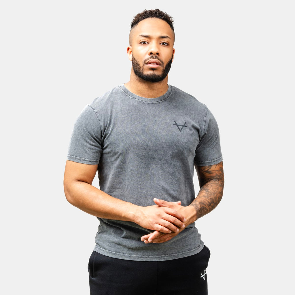 Oxen Washed Tee Black