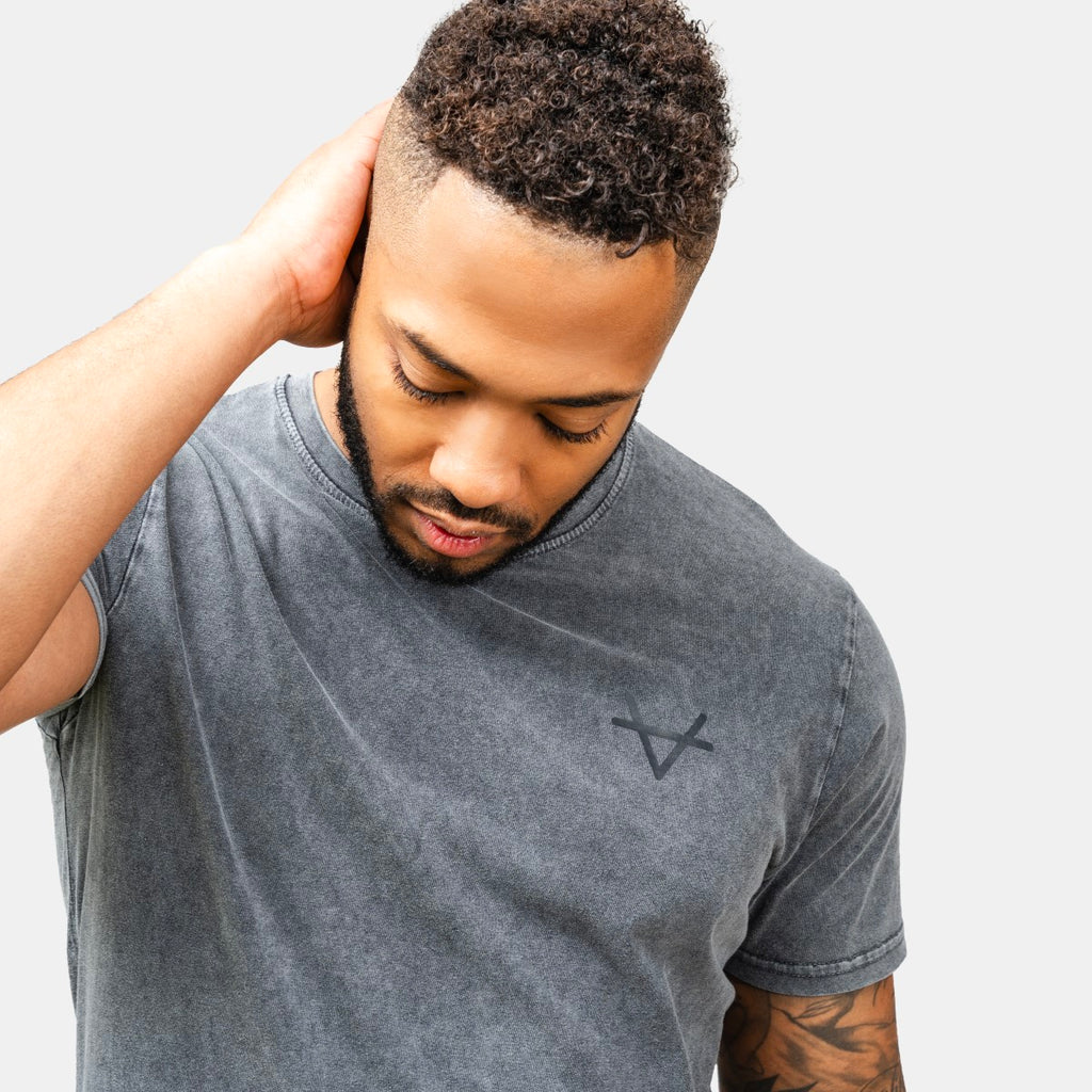 Oxen Washed Tee Black