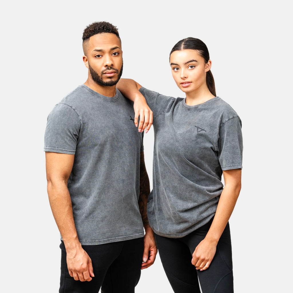 Oxen Washed Tee Black