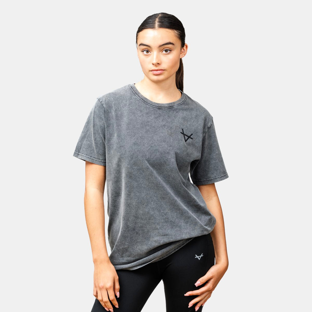 Oxen Washed Tee Black