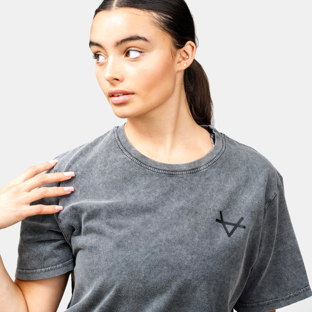 Oxen Washed Tee Black