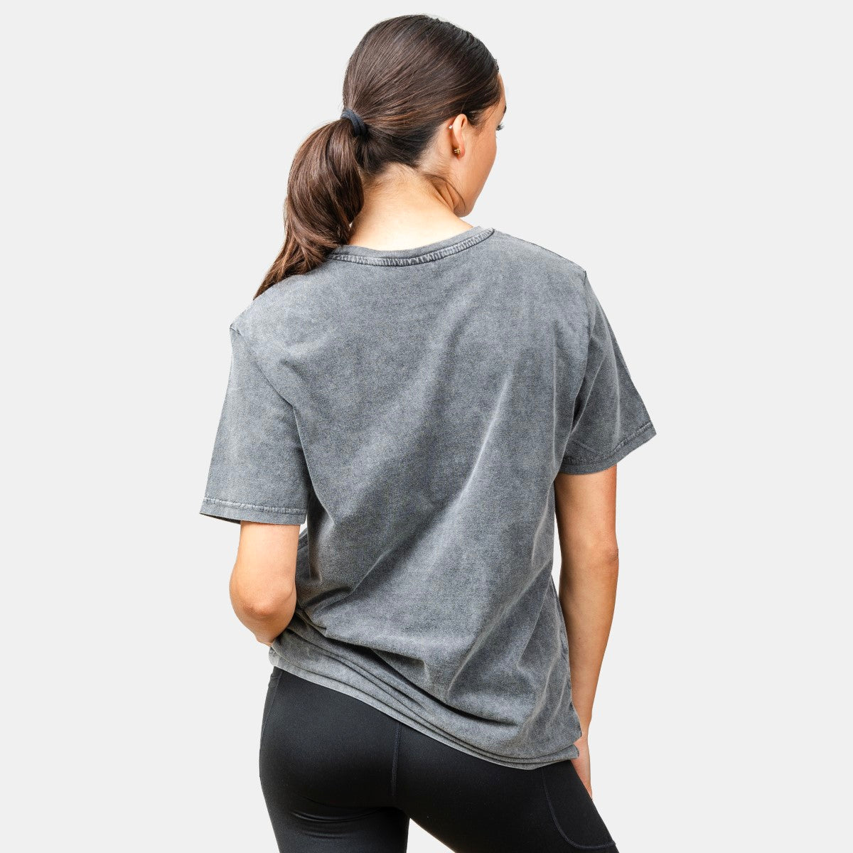 Oxen Washed Tee Black