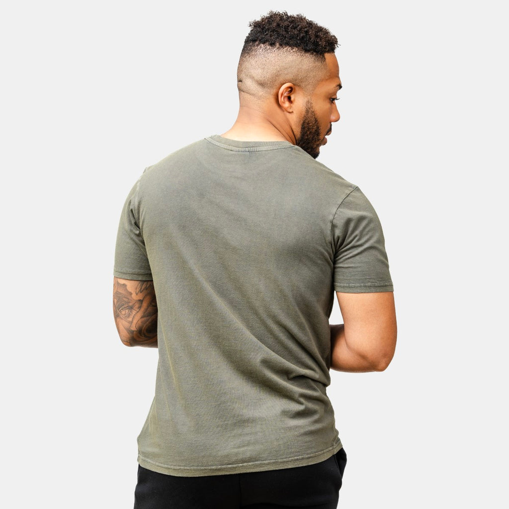Oxen Washed Tee Khaki