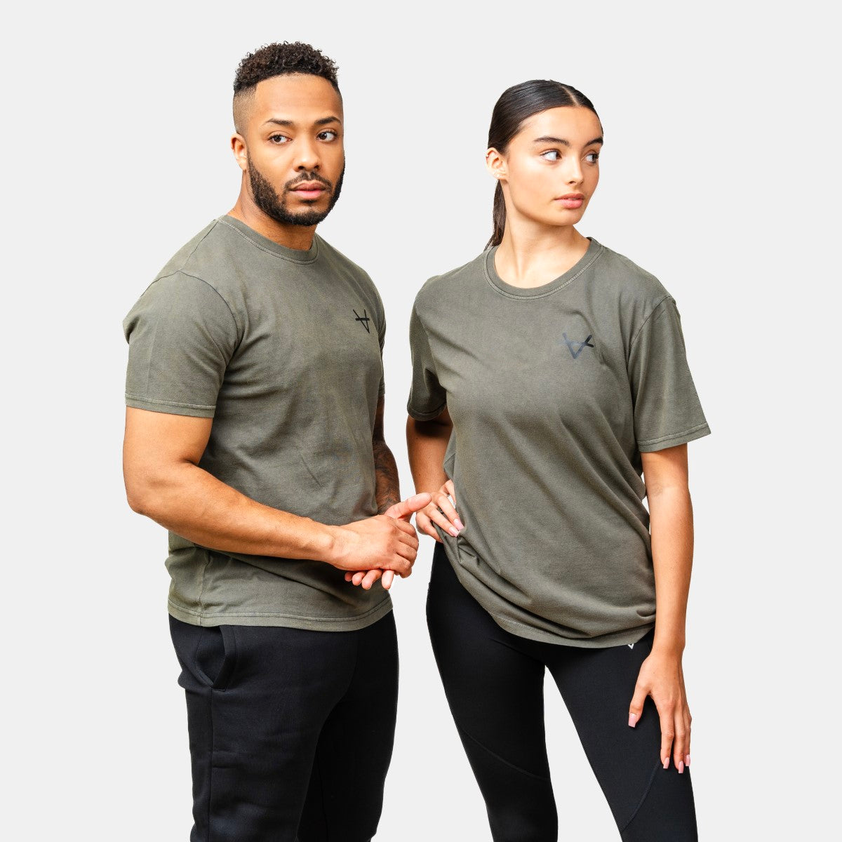 Oxen Washed Tee Khaki