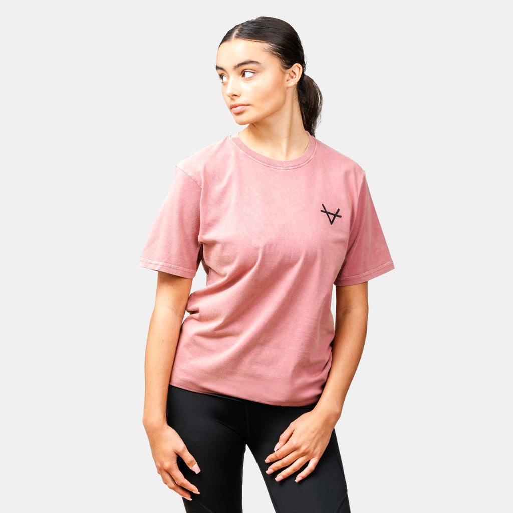 Oxen Washed Tee Red