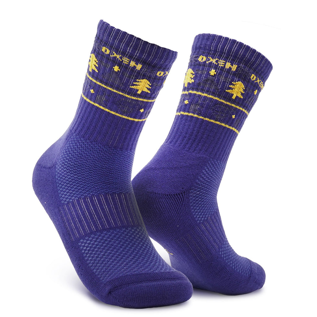 Oxen Christmas Socks Navy