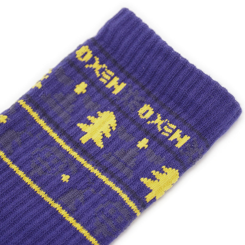 Oxen Christmas Socks Navy