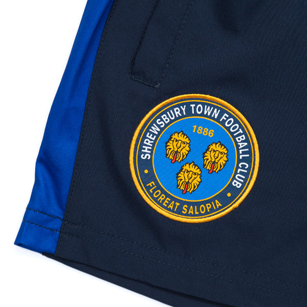 Shrewsbury Town Training Shorts Nvy/Ryl JNR