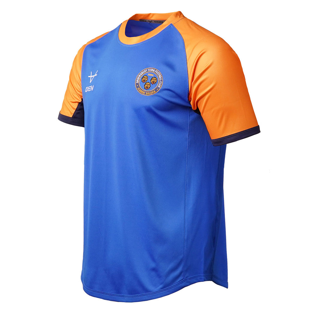 Shrewsbury Town 25/26 Players Training Tee Ryl/Amb JNR