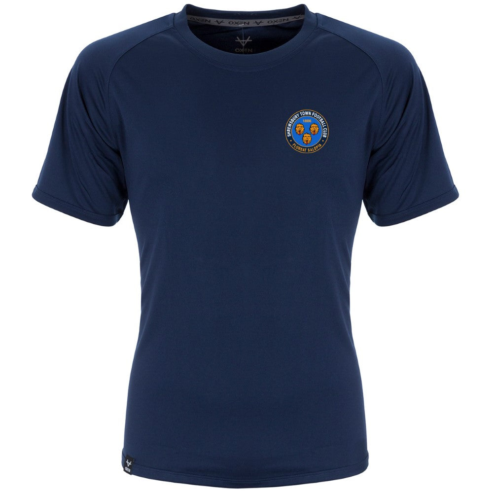 Shrewsbury Town Training Tee Navy JNR