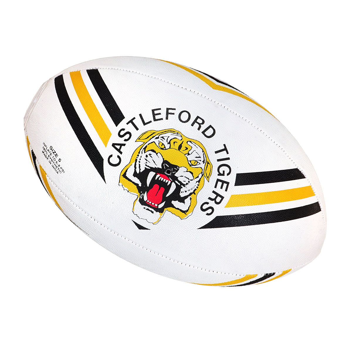 Castleford Tigers Away Supporter Size 5 Ball